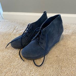 Clarks Originals Vogue Aurora Blue Wedge